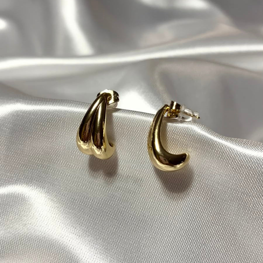 Aros Aura Laminado en Oro 14K