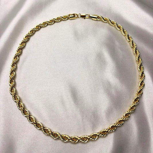 Cadena Imperial laminado en oro 14K