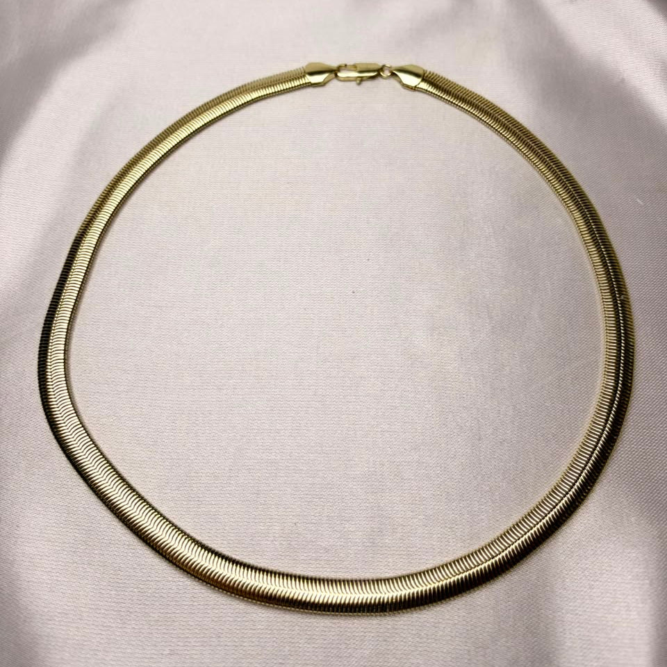 Cadena Velvet laminado en oro 14K