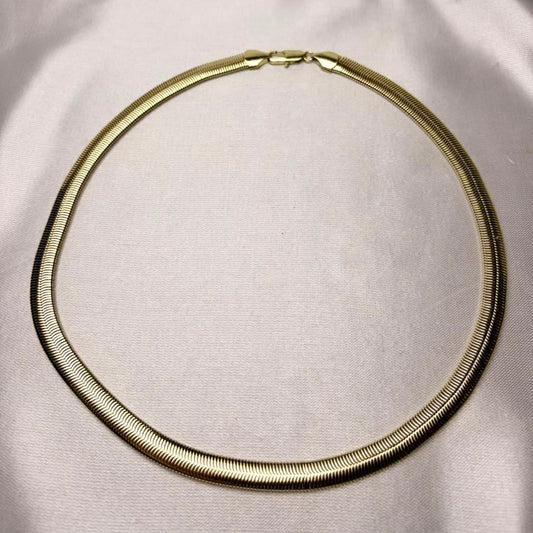 Cadena Velvet laminado en oro 14K